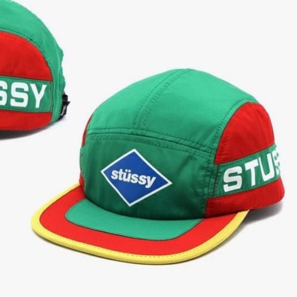 Retro Stussy 5 panel Hat
